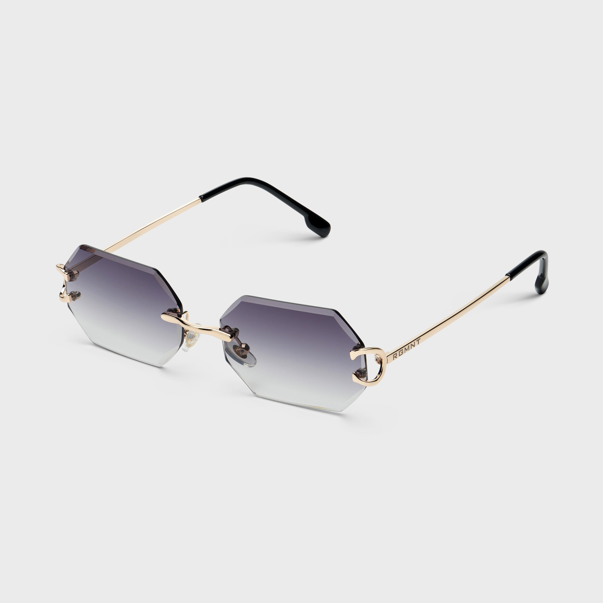 The Mykonos Shades - Gold/Gray RG629