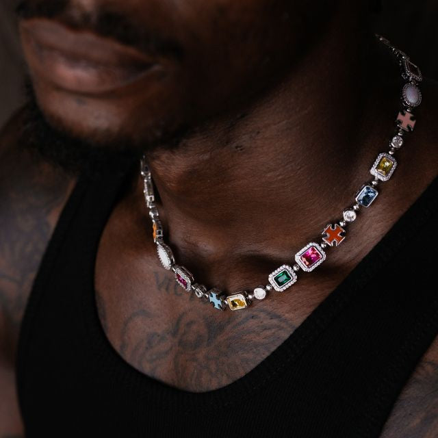 The Royal Gemstone Necklace - RG109