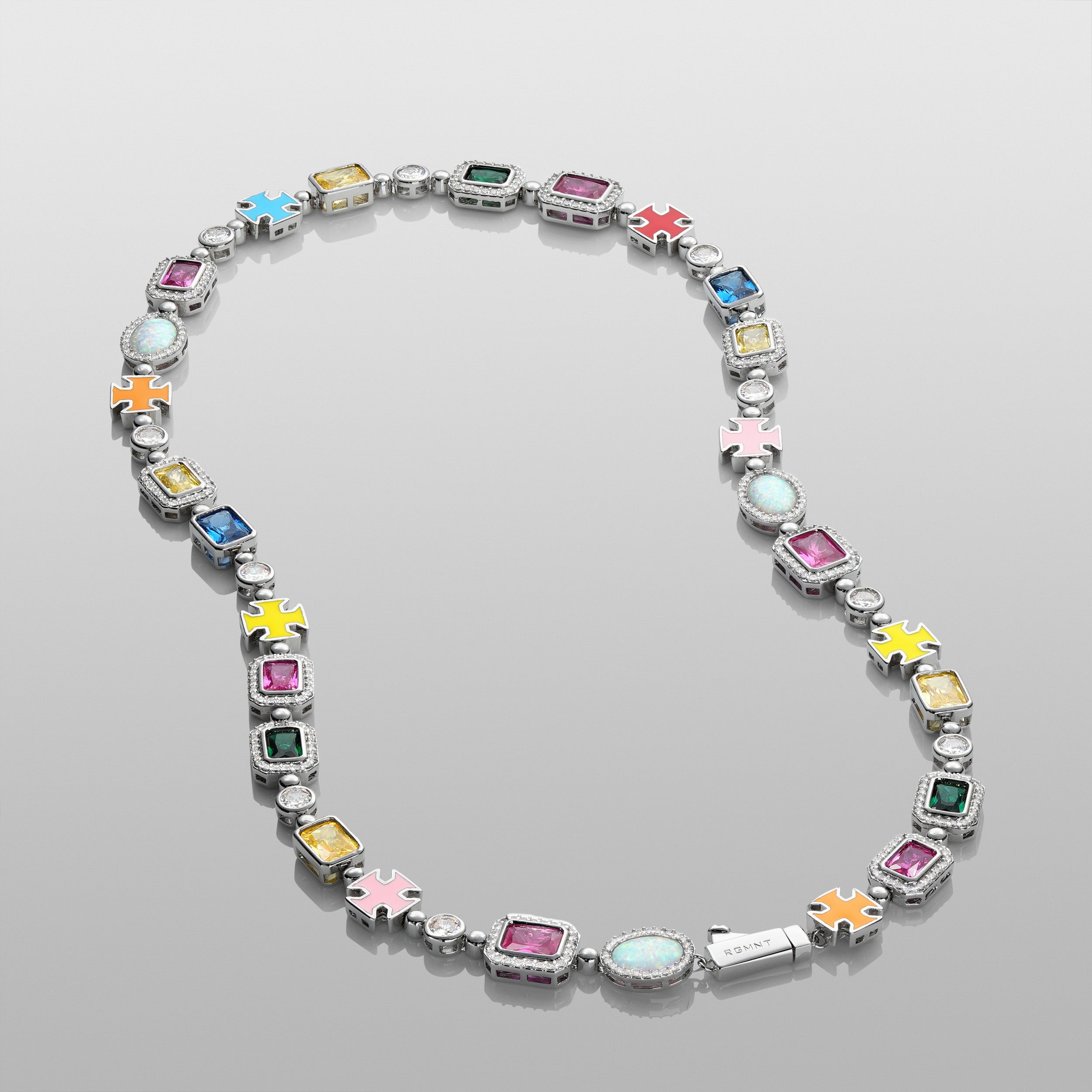 The Royal Gemstone Necklace - RG109