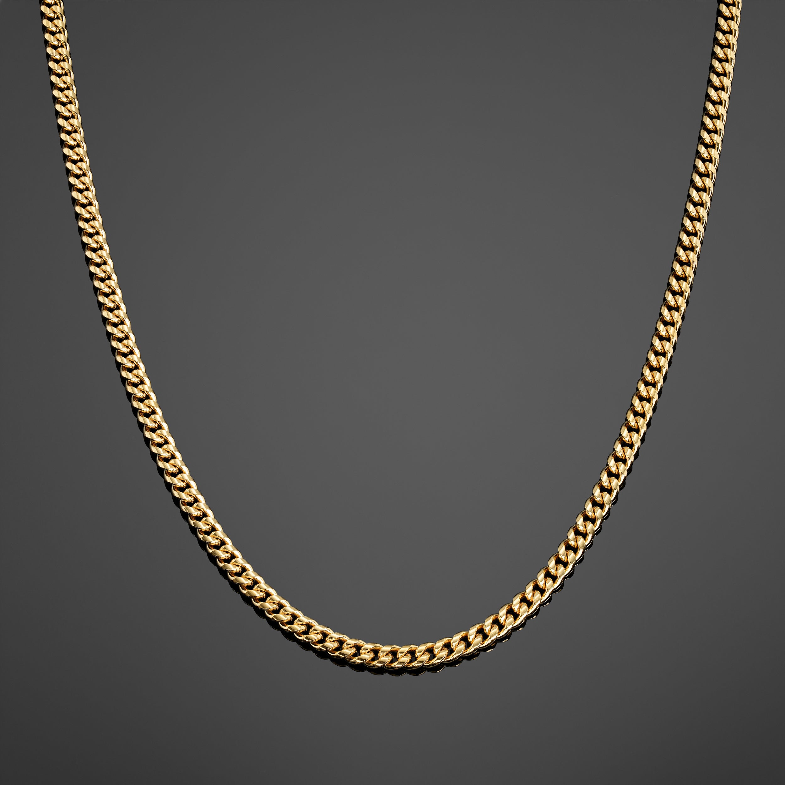 Cuban Link Chain 5mm - Gold RG131