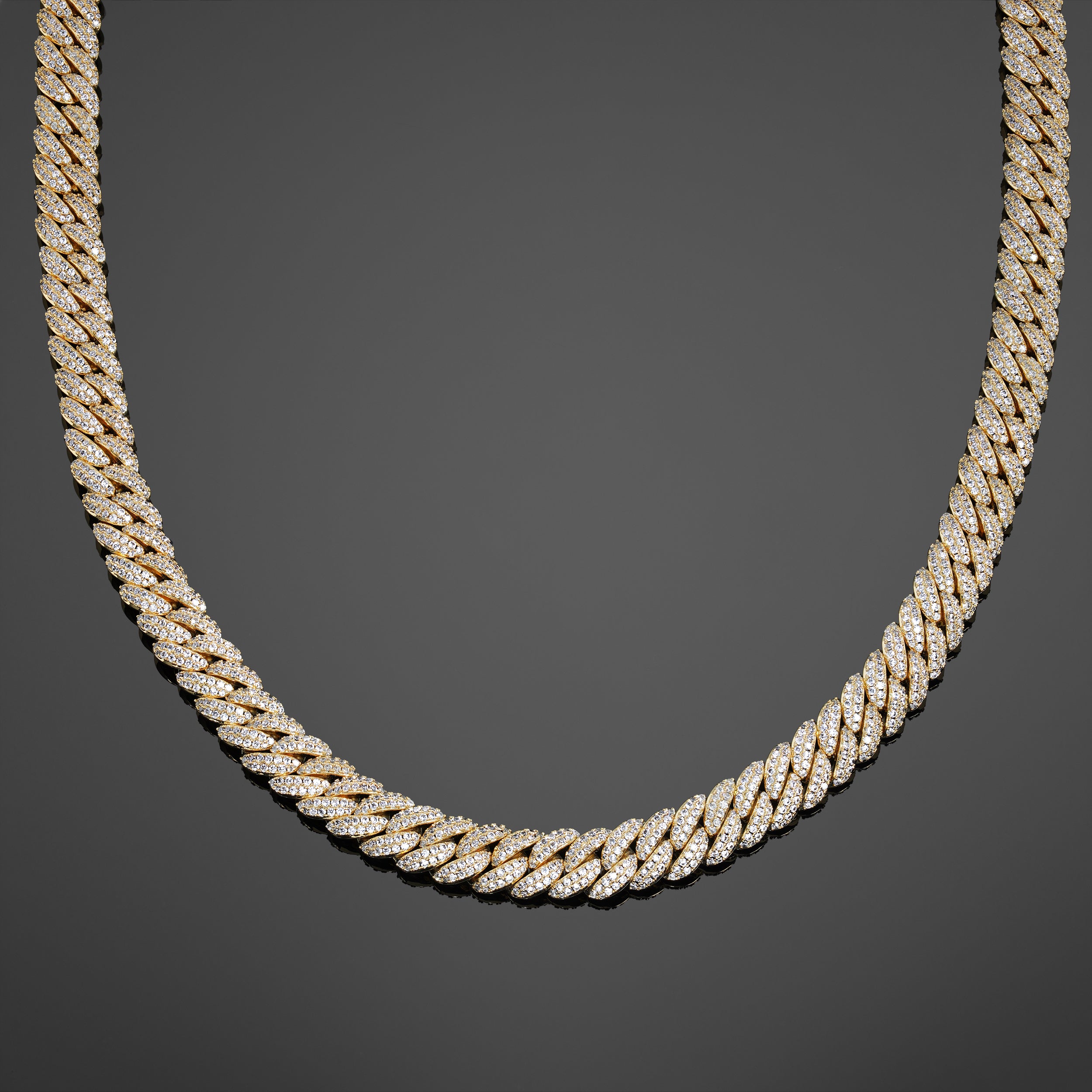 Iced Cuban Chain 10mm - Gold RG168