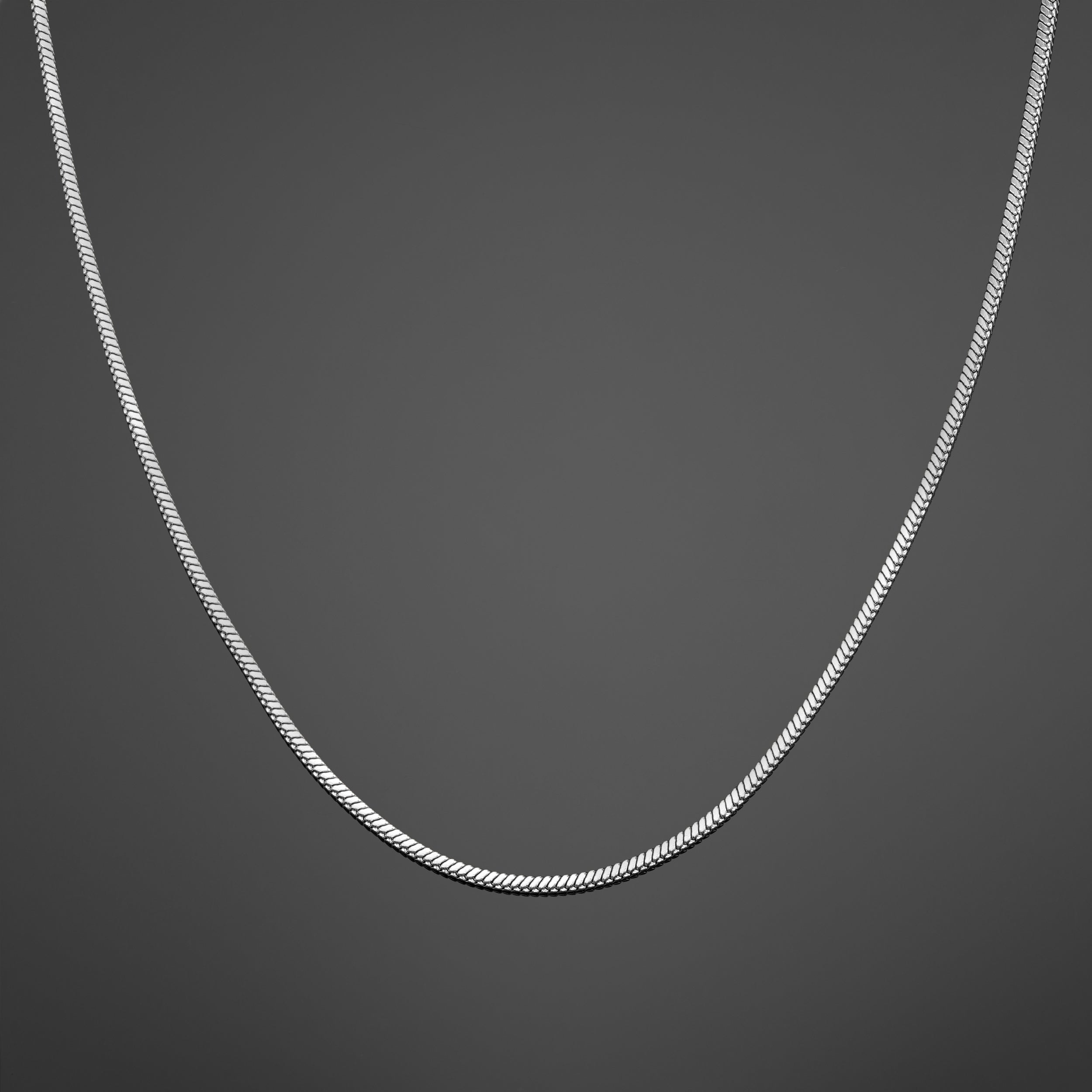 Minimal Snake Chain - Silver RG193
