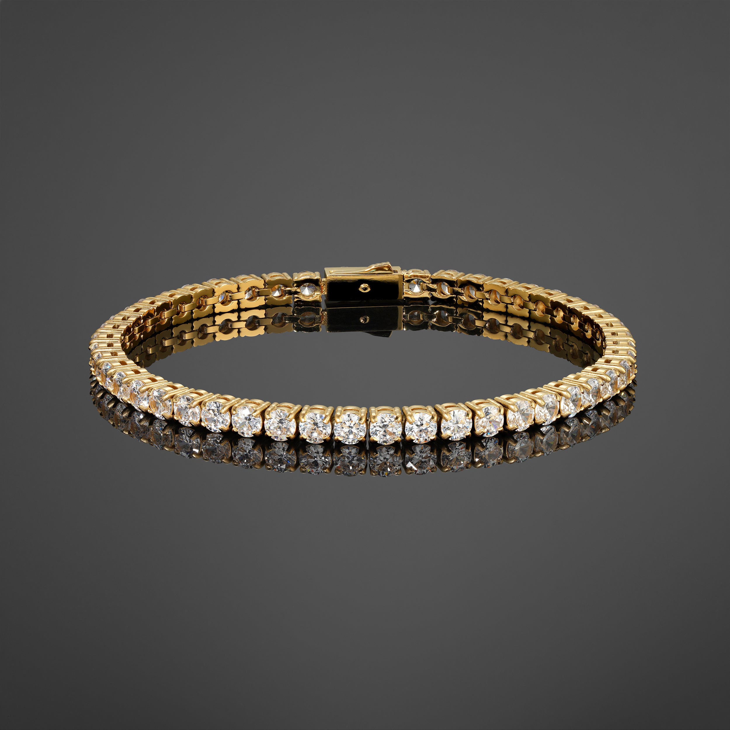 Tennis Bracelet - Gold RG328