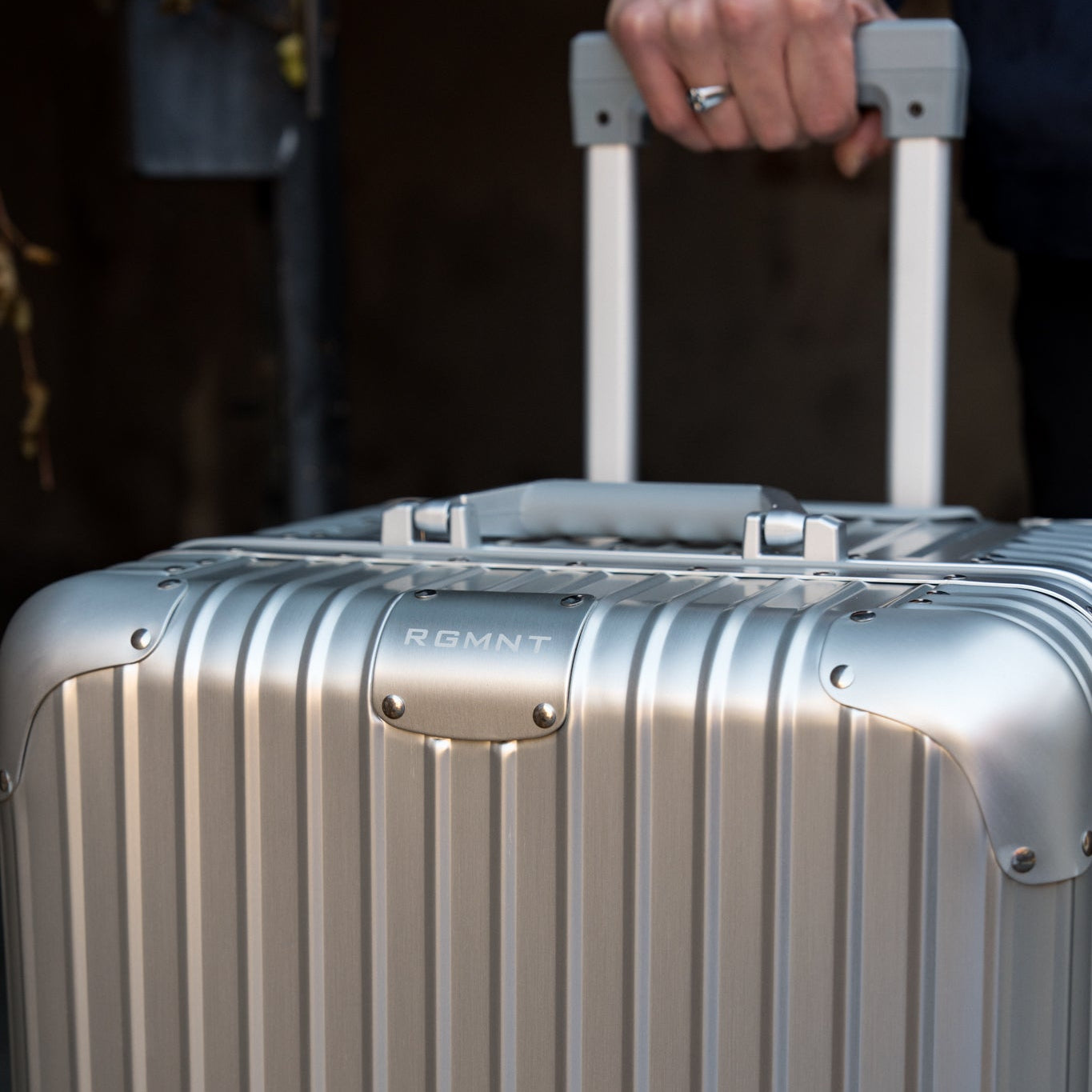 Full-Size Luggage - Silver