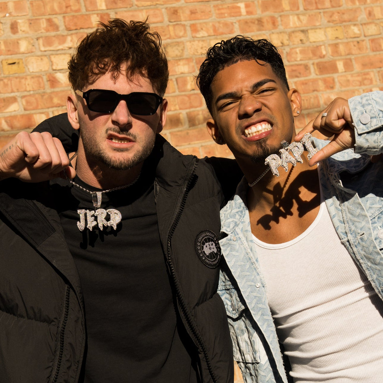 Custom Iced Name Pendant - Graffiti Font