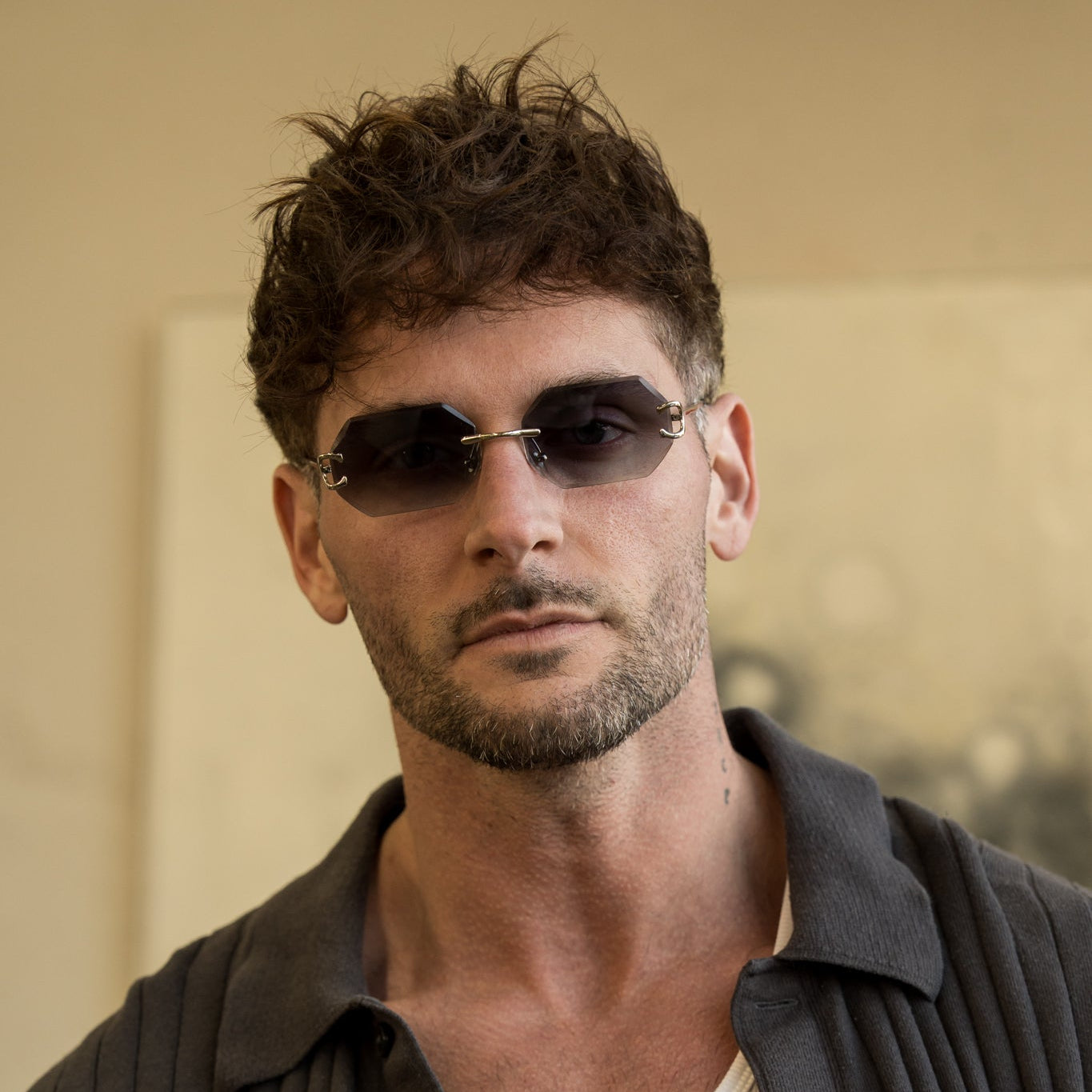 The Mykonos Shades - Silver/Gray RG626