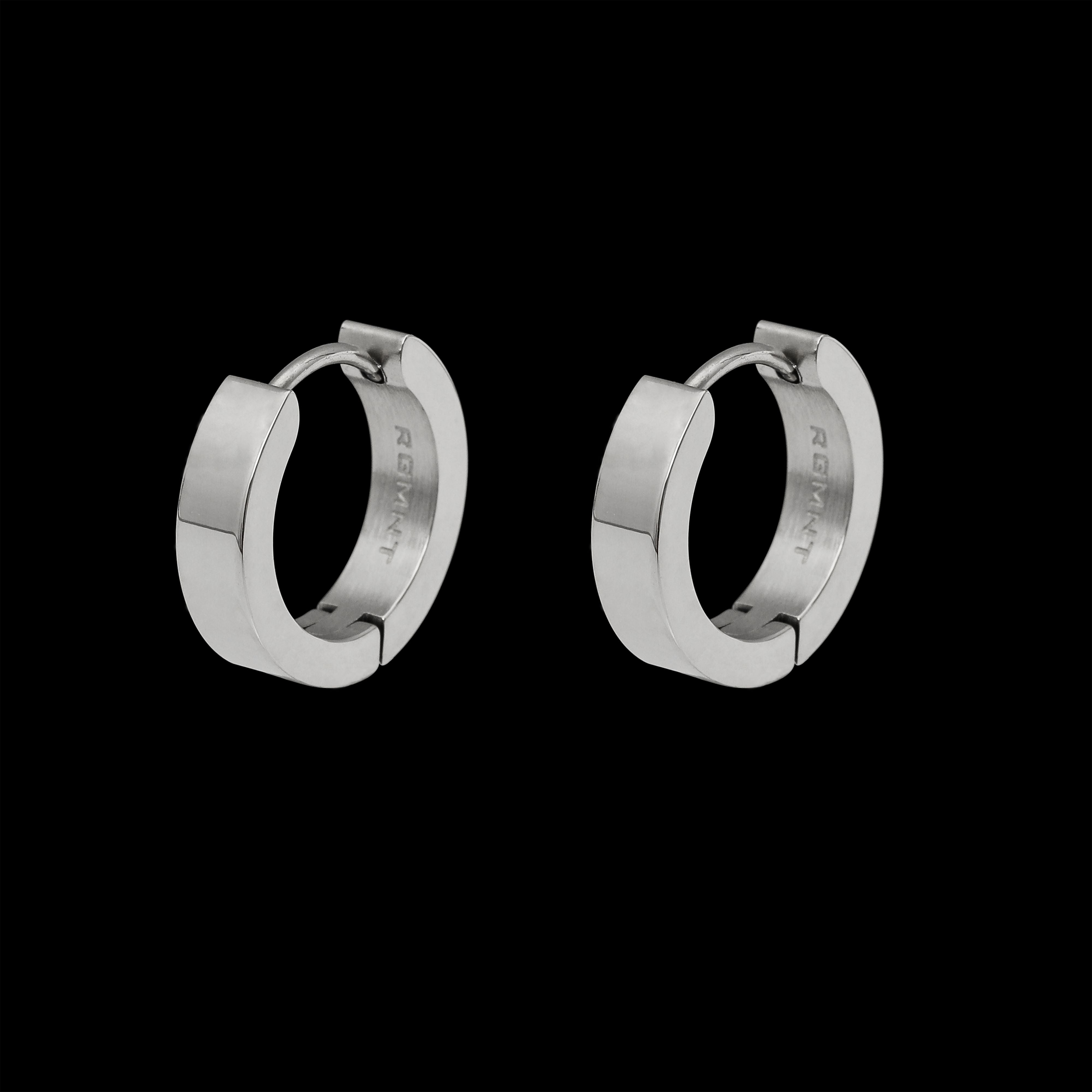 Classic Hoop Earrings - Silver RG415S - rgmntco