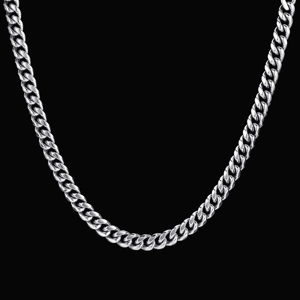 Cuban Link Chain 10mm - Silver RG165 - rgmntco