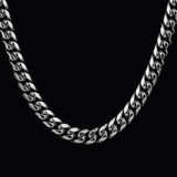 Cuban Link Chain 12mm - Silver RG167 - rgmntco