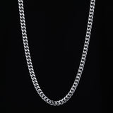 Cuban Link Chain 7mm - Silver RG154 - rgmntco