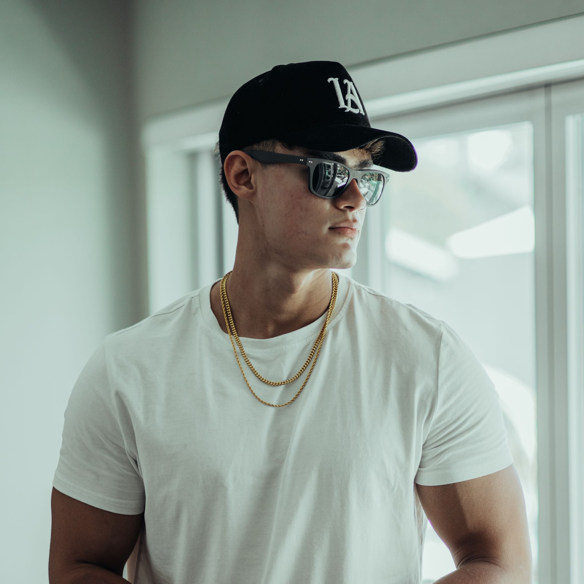 Cuban Link+ Rope Chain Stack - Gold RG131+RG122 – rgmntco