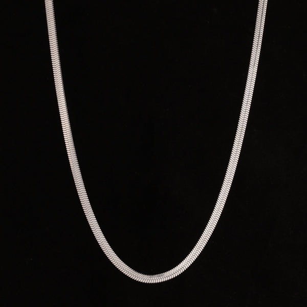 Herringbone Chain 5mm - Silver RG163 - rgmntco