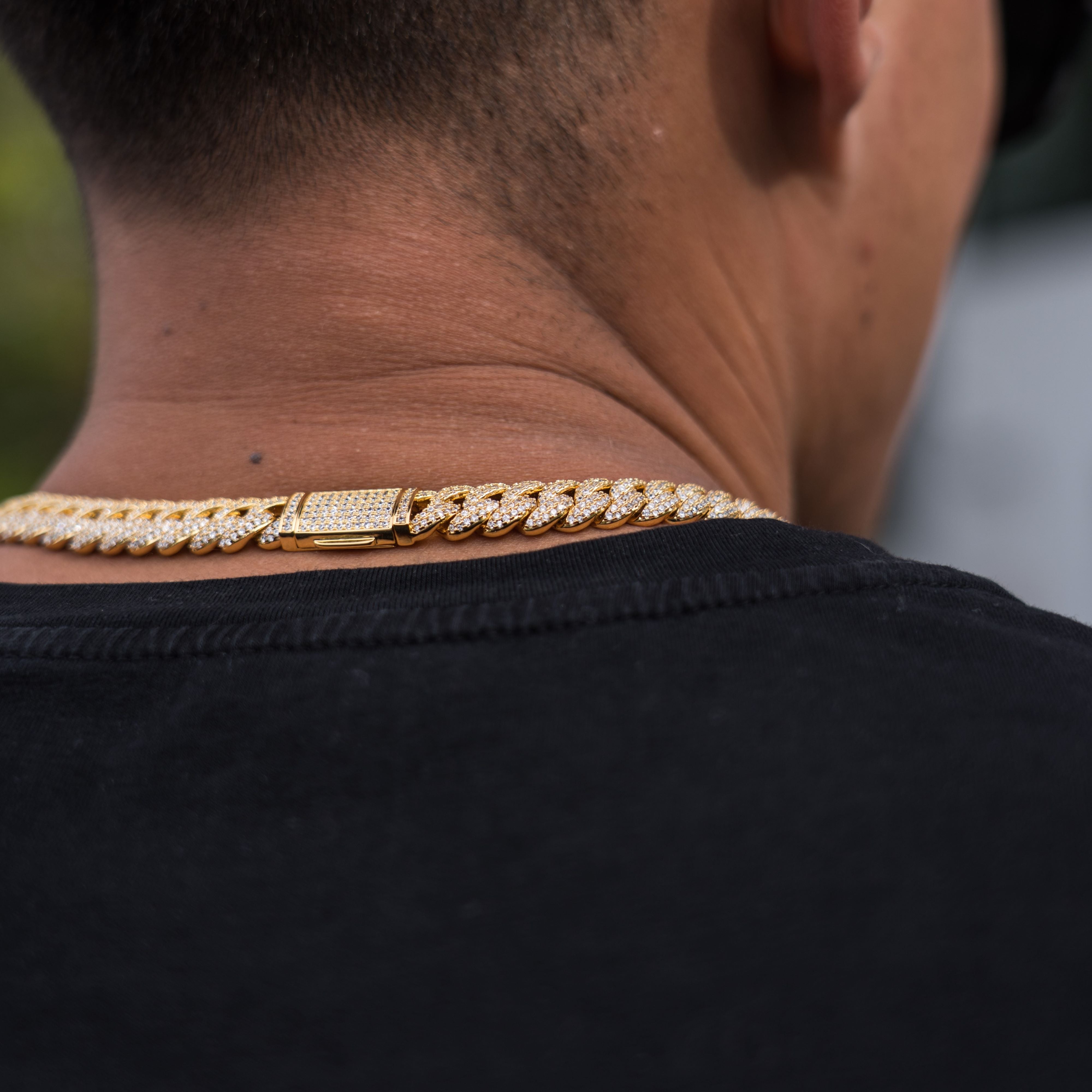 Iced Cuban Chain 10mm - Gold RG168 - rgmntco