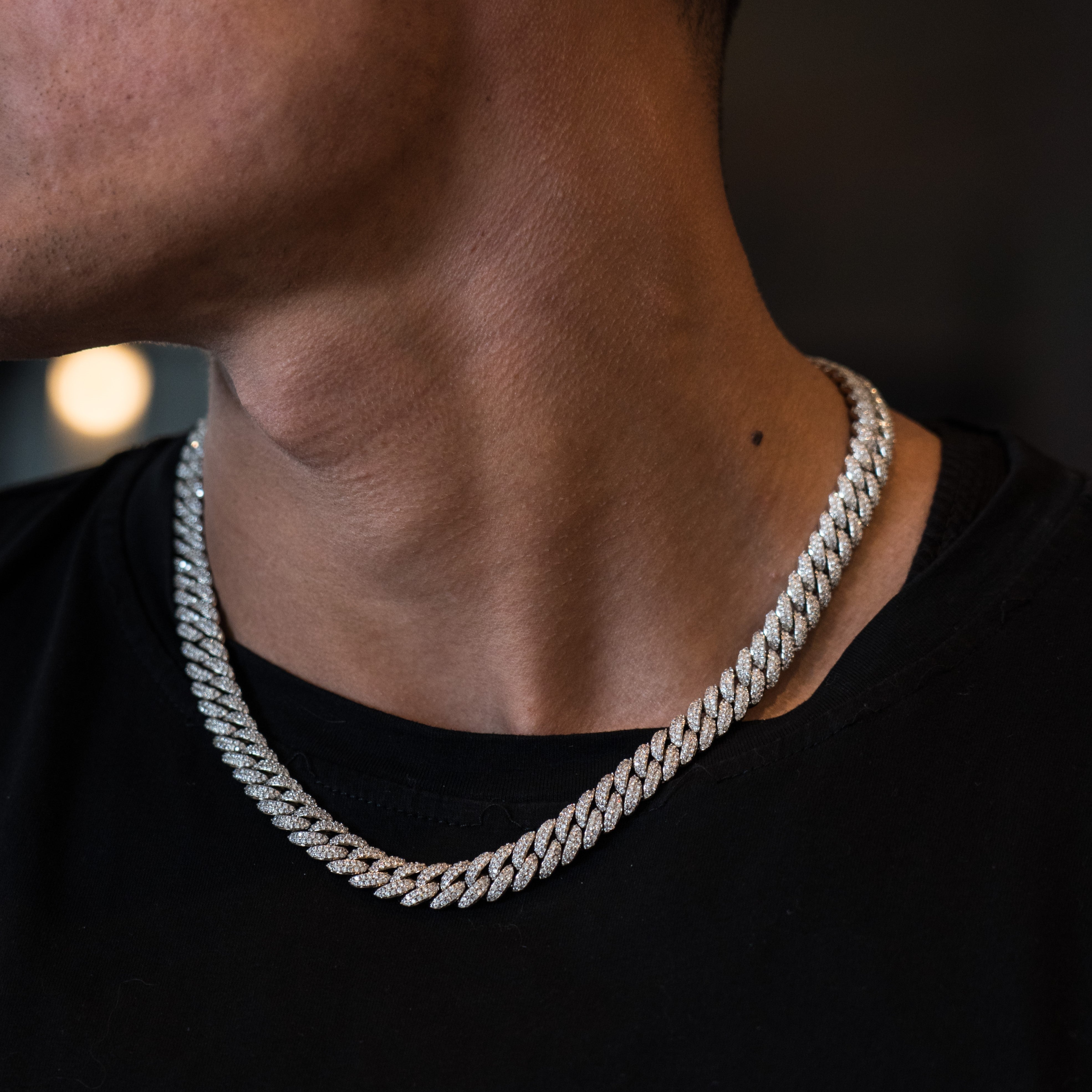 Iced Cuban Chain 10mm - Silver RG169 - rgmntco