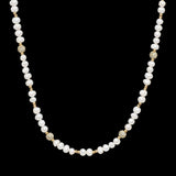 Iced Pearl Necklace - Gold RG187G - rgmntco