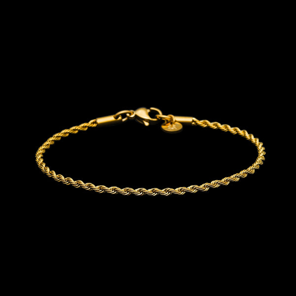 Minimal Rope Bracelet - Gold RG378 - rgmntco