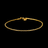 Minimal Wire Bracelet - Gold RG374 - rgmntco