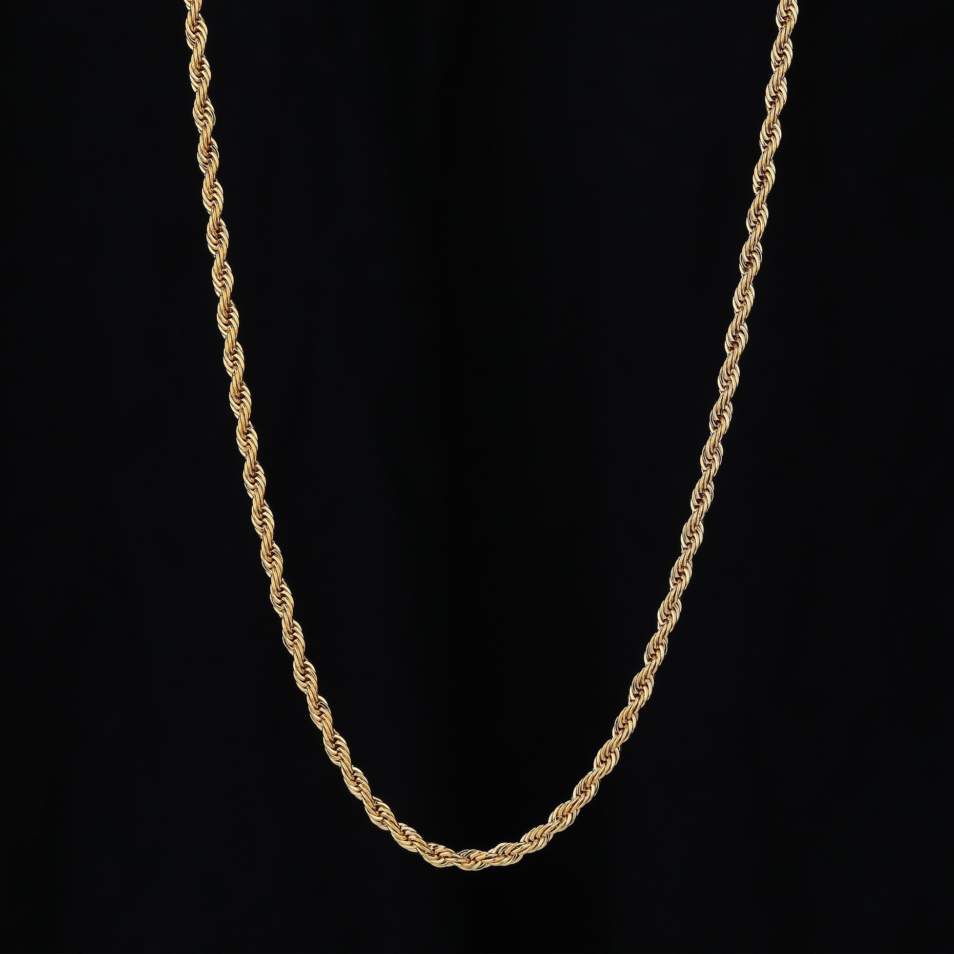 Rope Chain 2.5mm - Gold RG122 - rgmntco