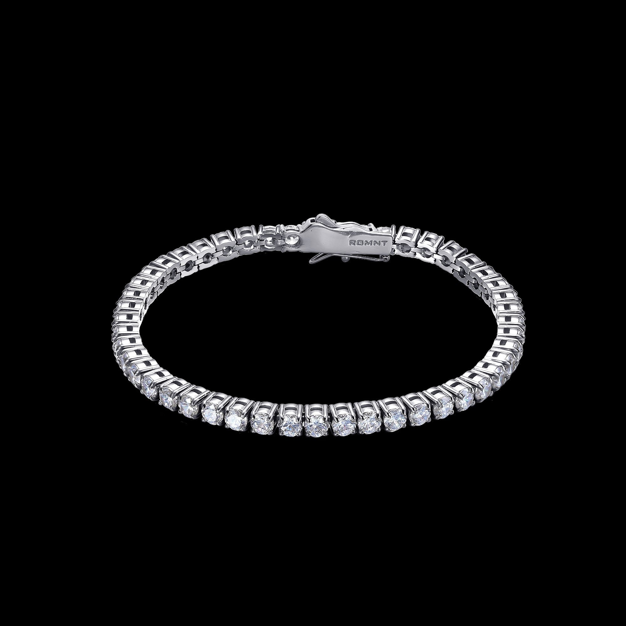 Tennis Bracelet - Silver RG327 - rgmntco