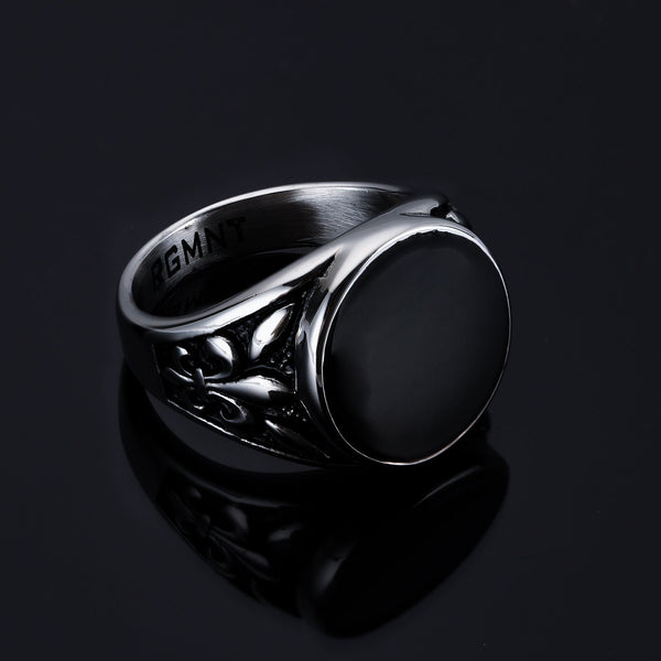 The Black Mirror Ring - Silver RG232S - rgmntco