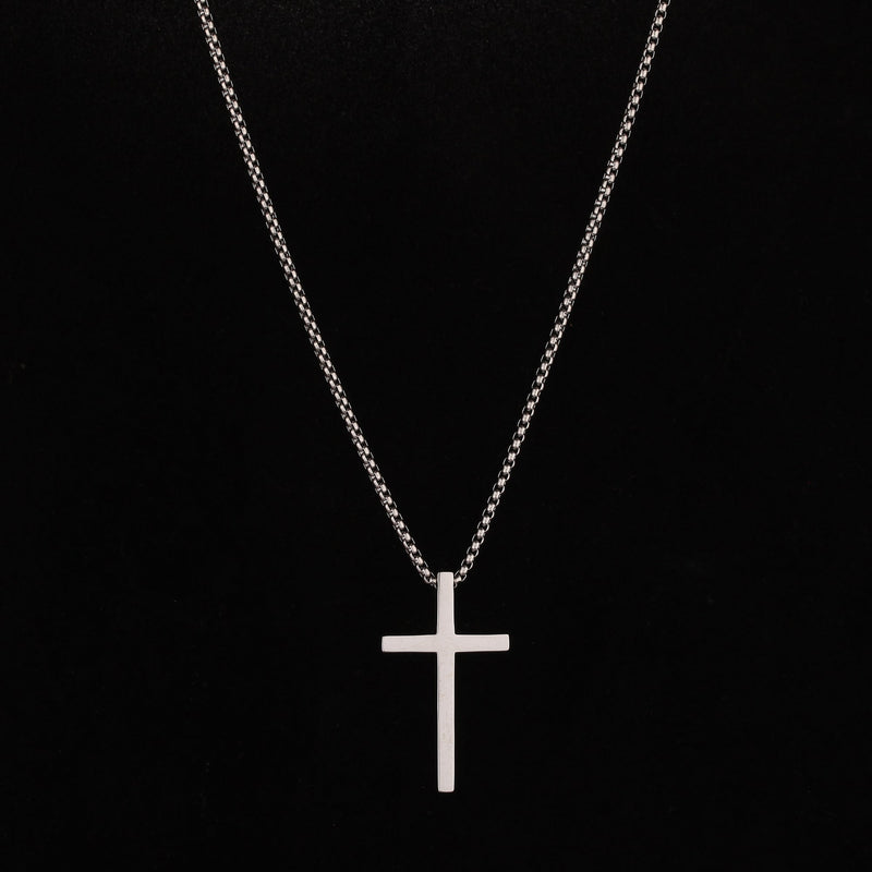 The Bold Cross Pendant - Silver RG161 - rgmntco