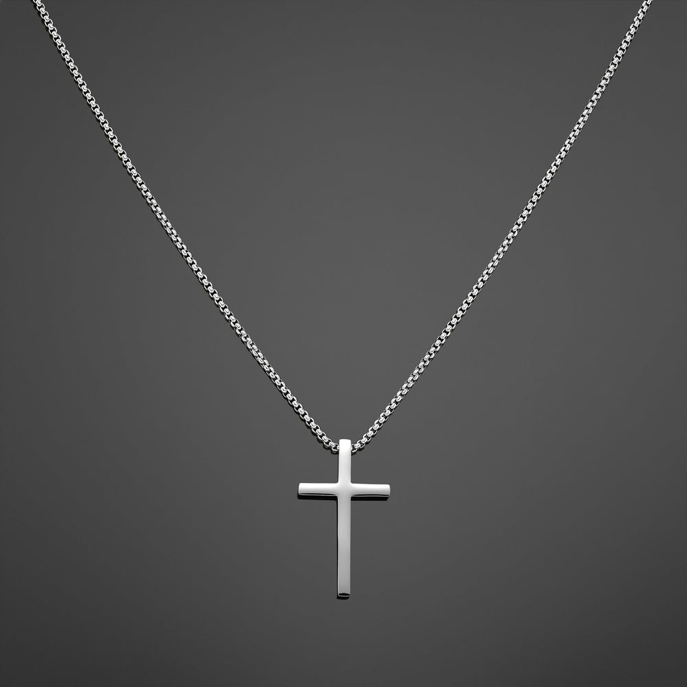 The Bold Cross Pendant - Silver RG161