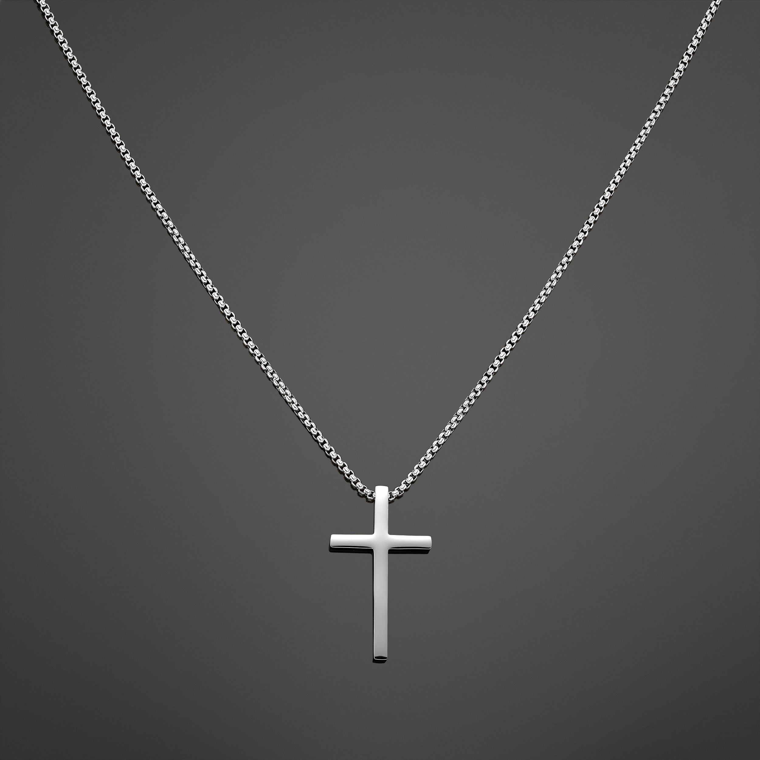 The Bold Cross Pendant - Silver RG161 - rgmntco