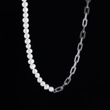 The Chain Pearl Necklace - RG146 - rgmntco