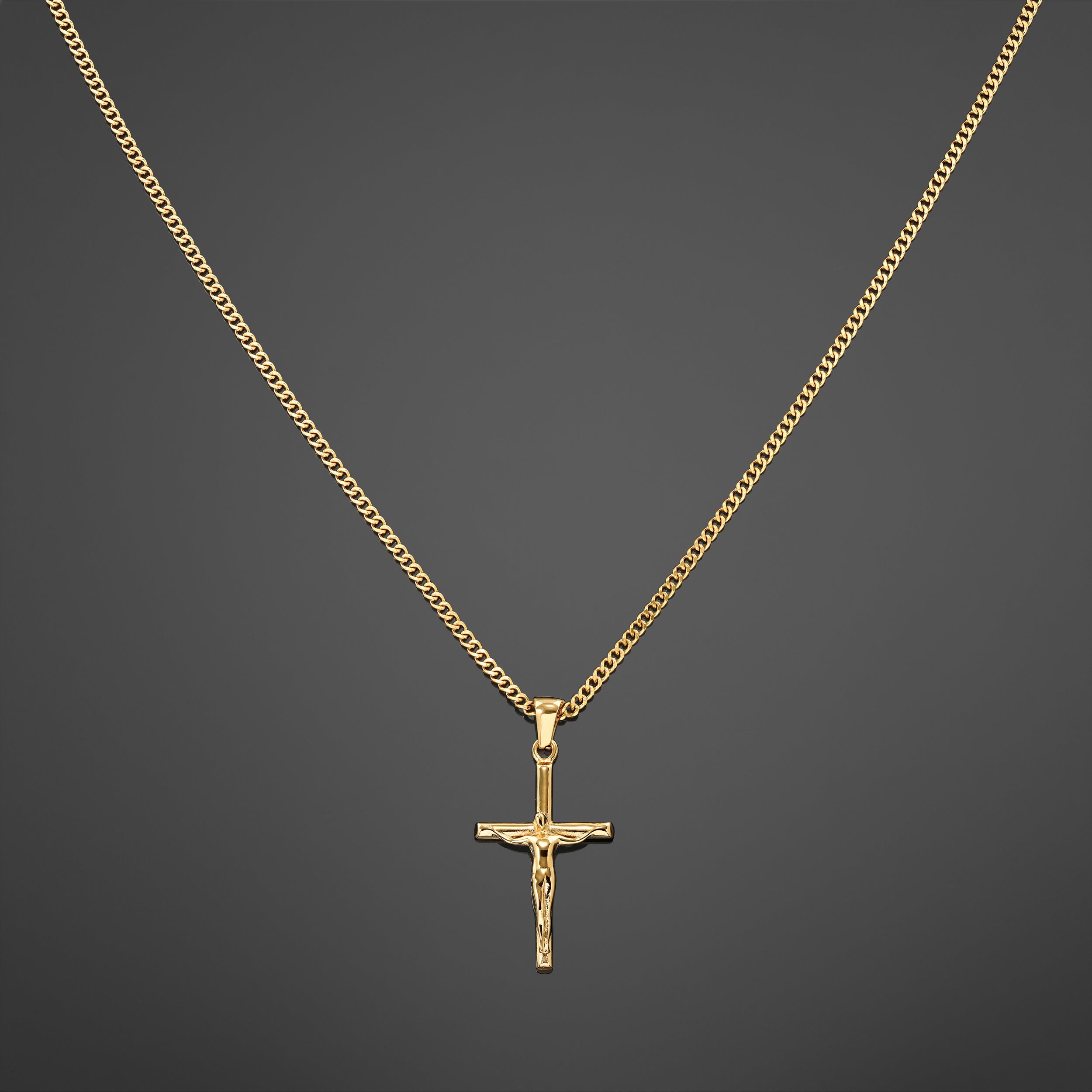 The Cross Pendant - Gold RG149 - rgmntco