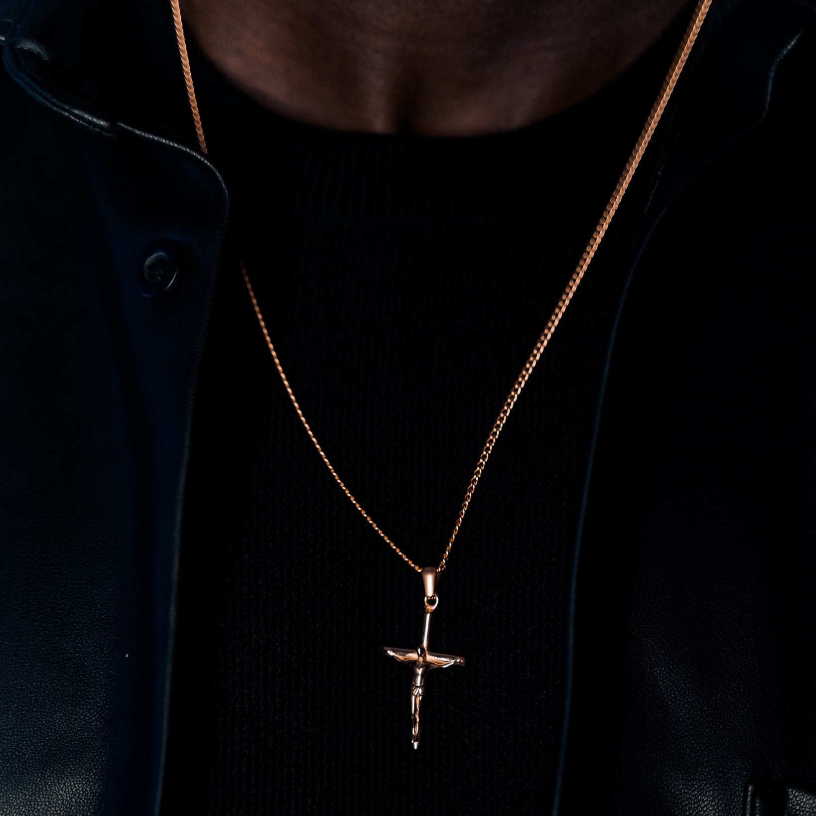 The Cross Pendant - Gold RG149 - rgmntco