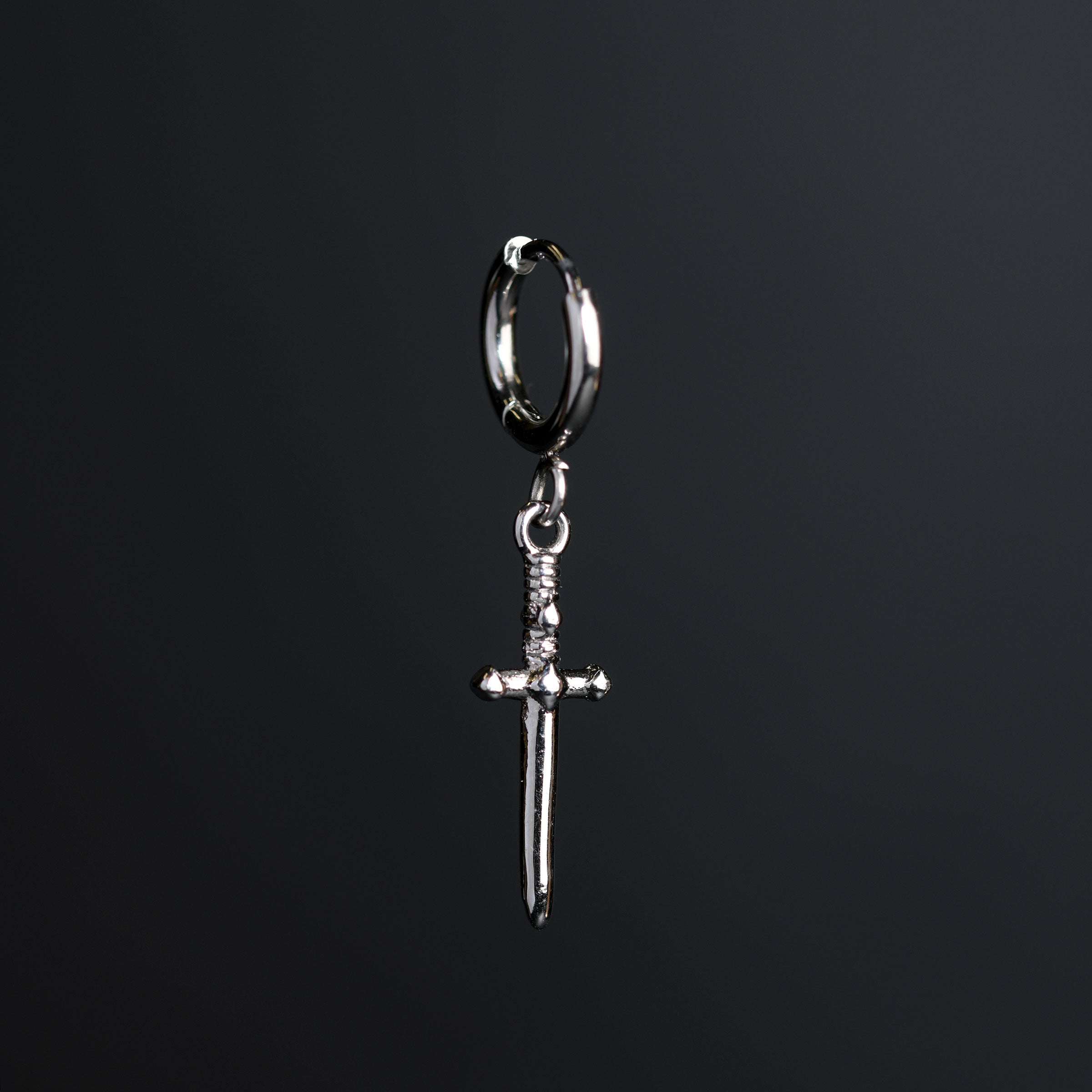 The Dagger Earring - Silver RG402 - S - rgmntco