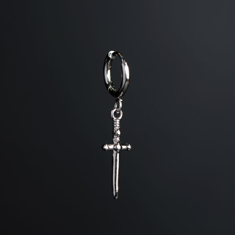 The Dagger Earring - Silver RG402 - S - rgmntco