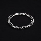 The Figaro Bracelet 8mm - Silver RG347 - rgmntco