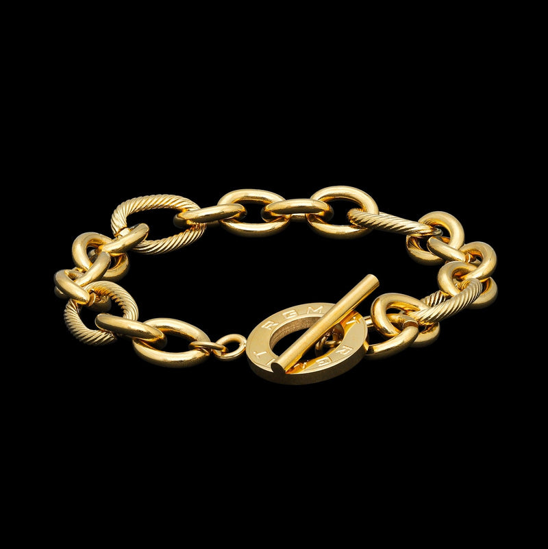 The Love Bracelet - Gold RG363 - rgmntco