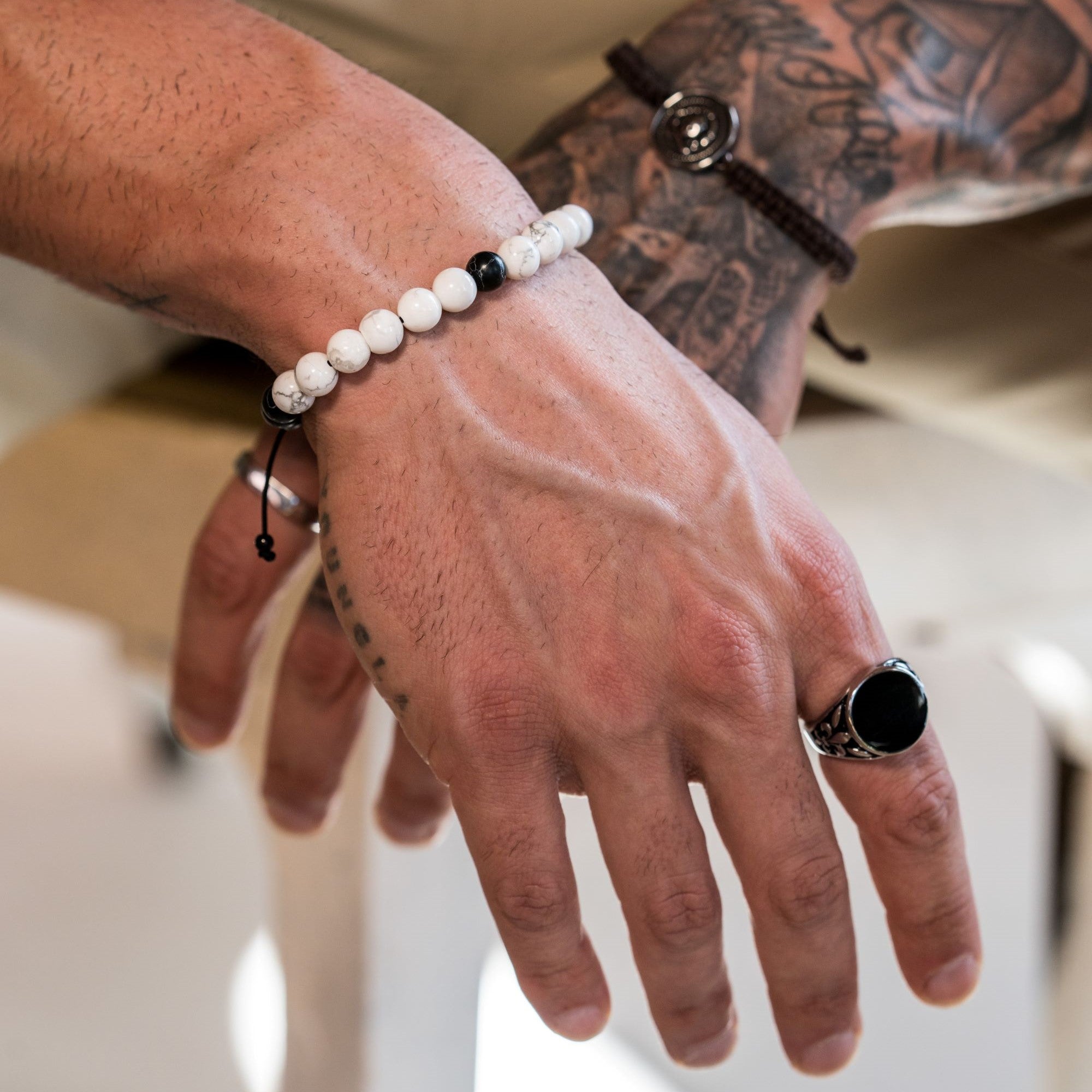 The Marble Bead Bracelet - RG355 - rgmntco