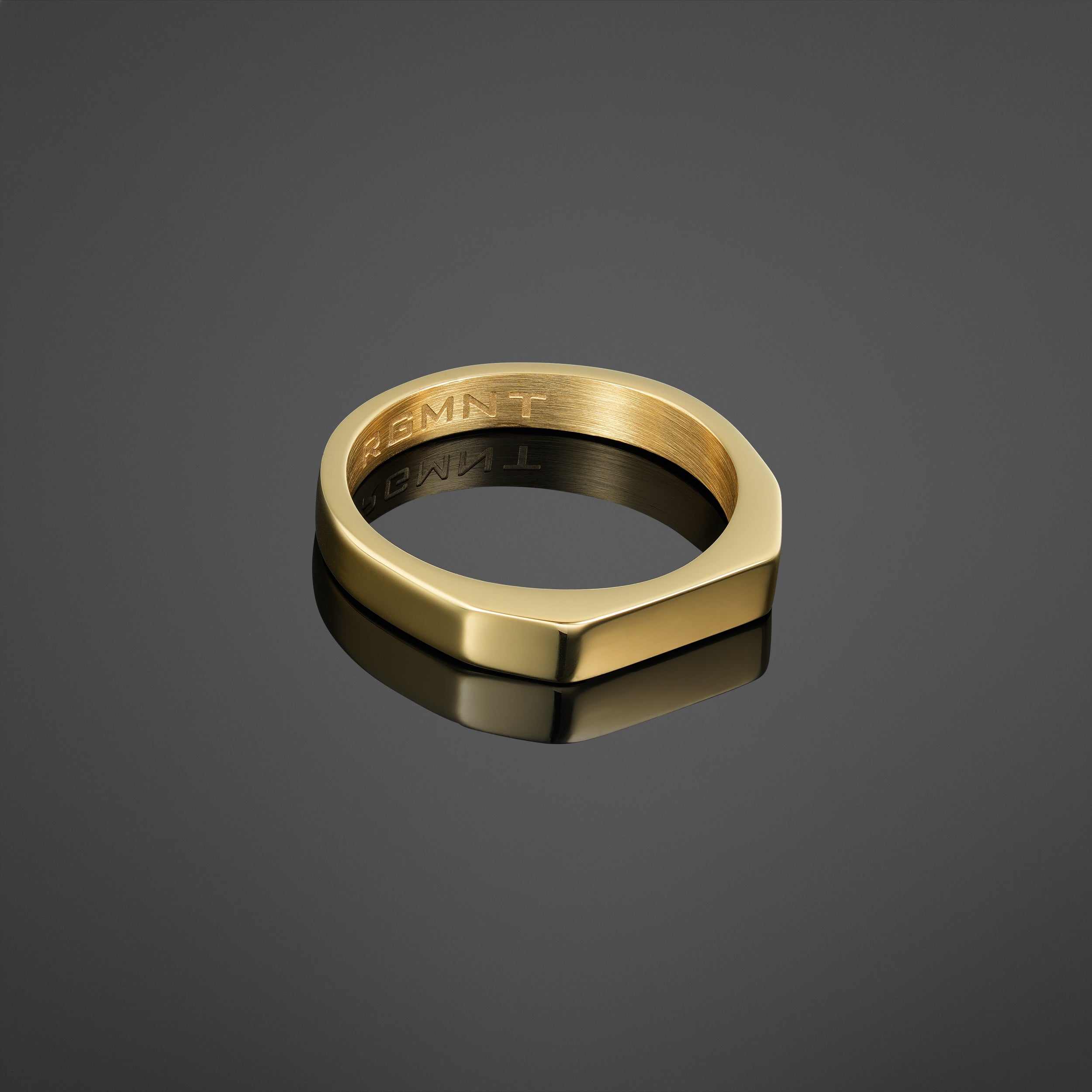 The Signet Ring - Gold RG229G - rgmntco