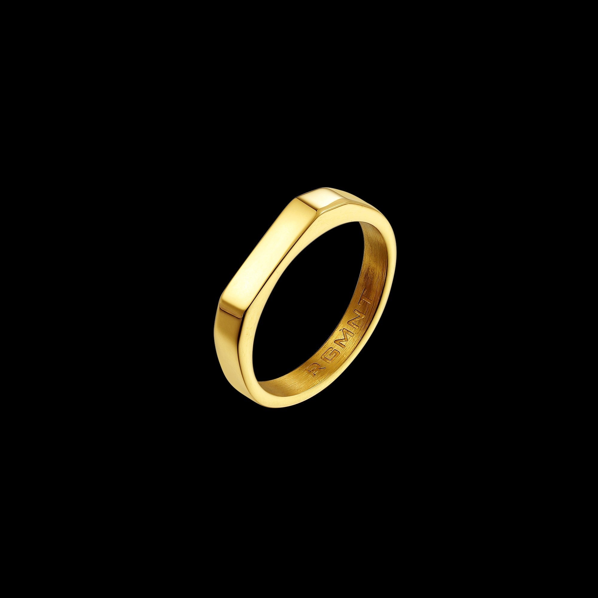 The Signet Ring - Gold RG229G - rgmntco