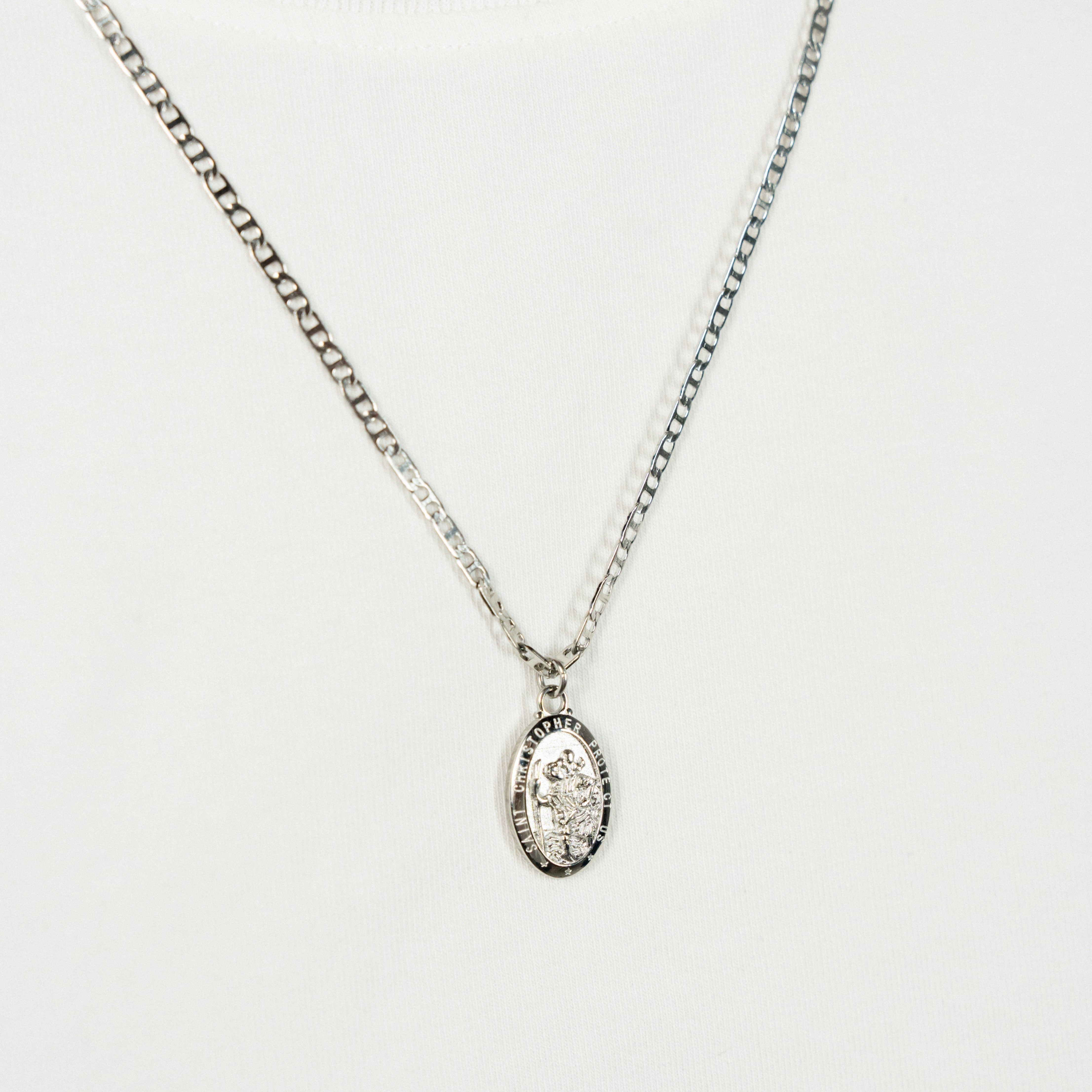 The St. Christopher Pendant - Silver RG1004S - rgmntco