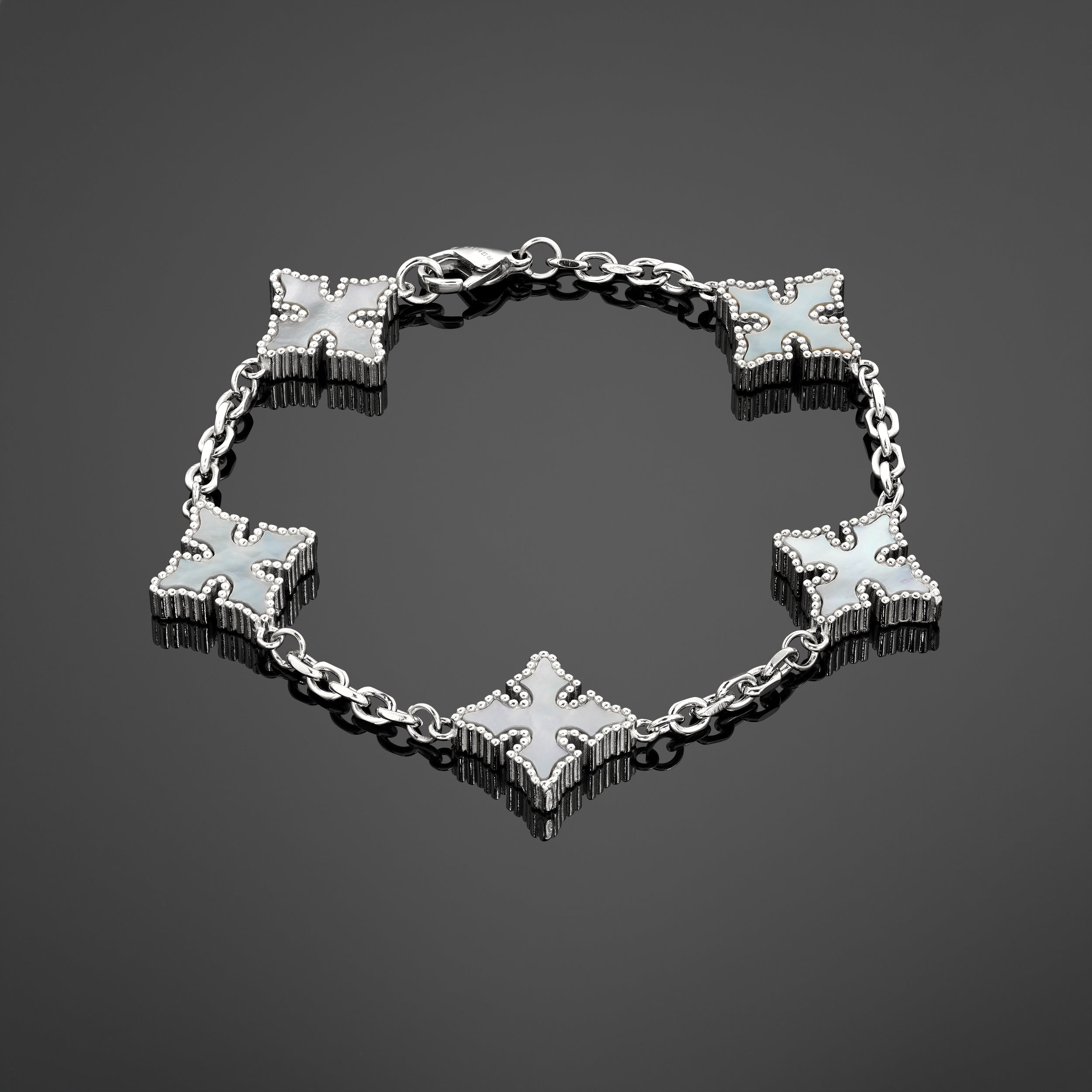 The Van Luste Bracelet - Silver RG395 - rgmntco