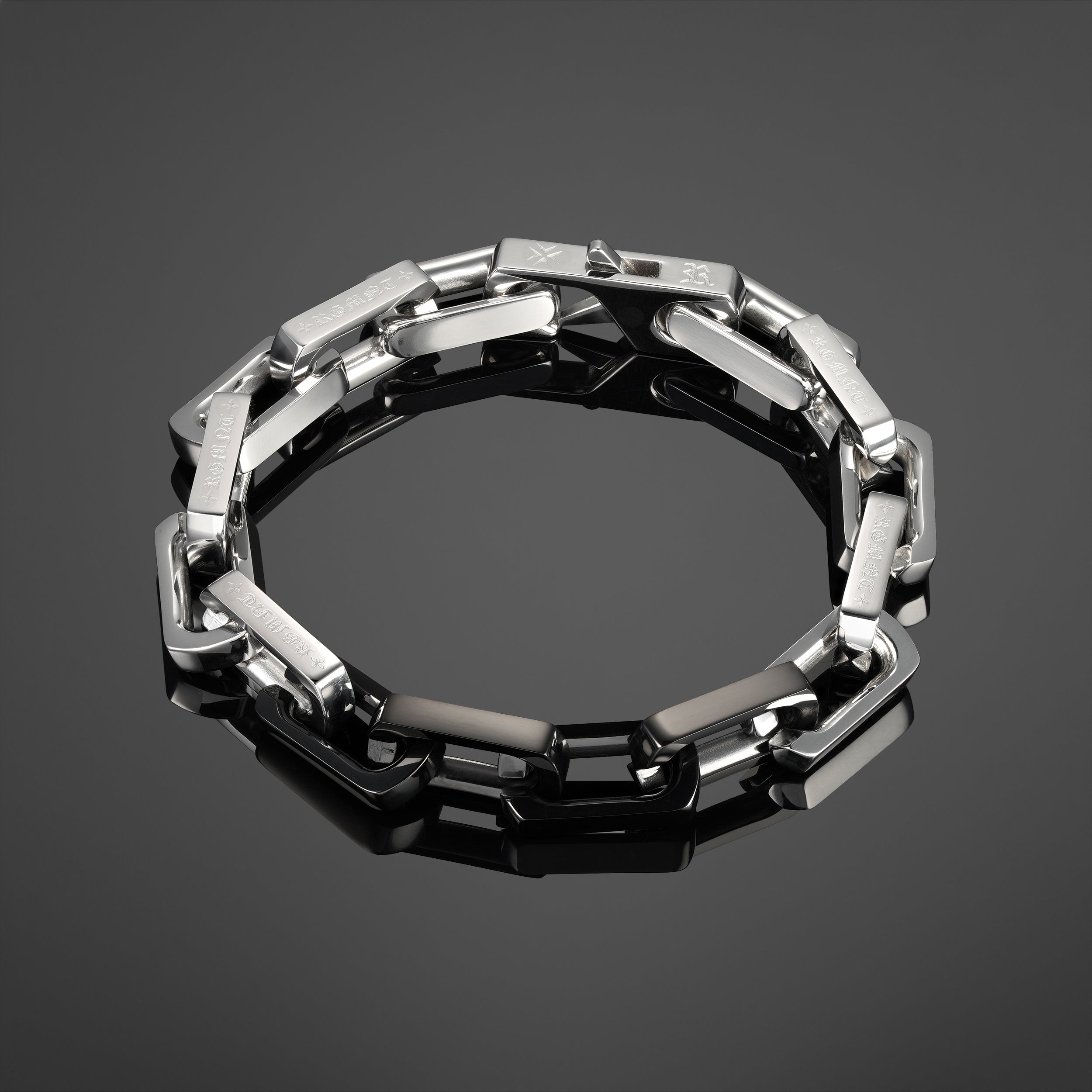 TWO TONED BRACELET - RG3010 - rgmntco