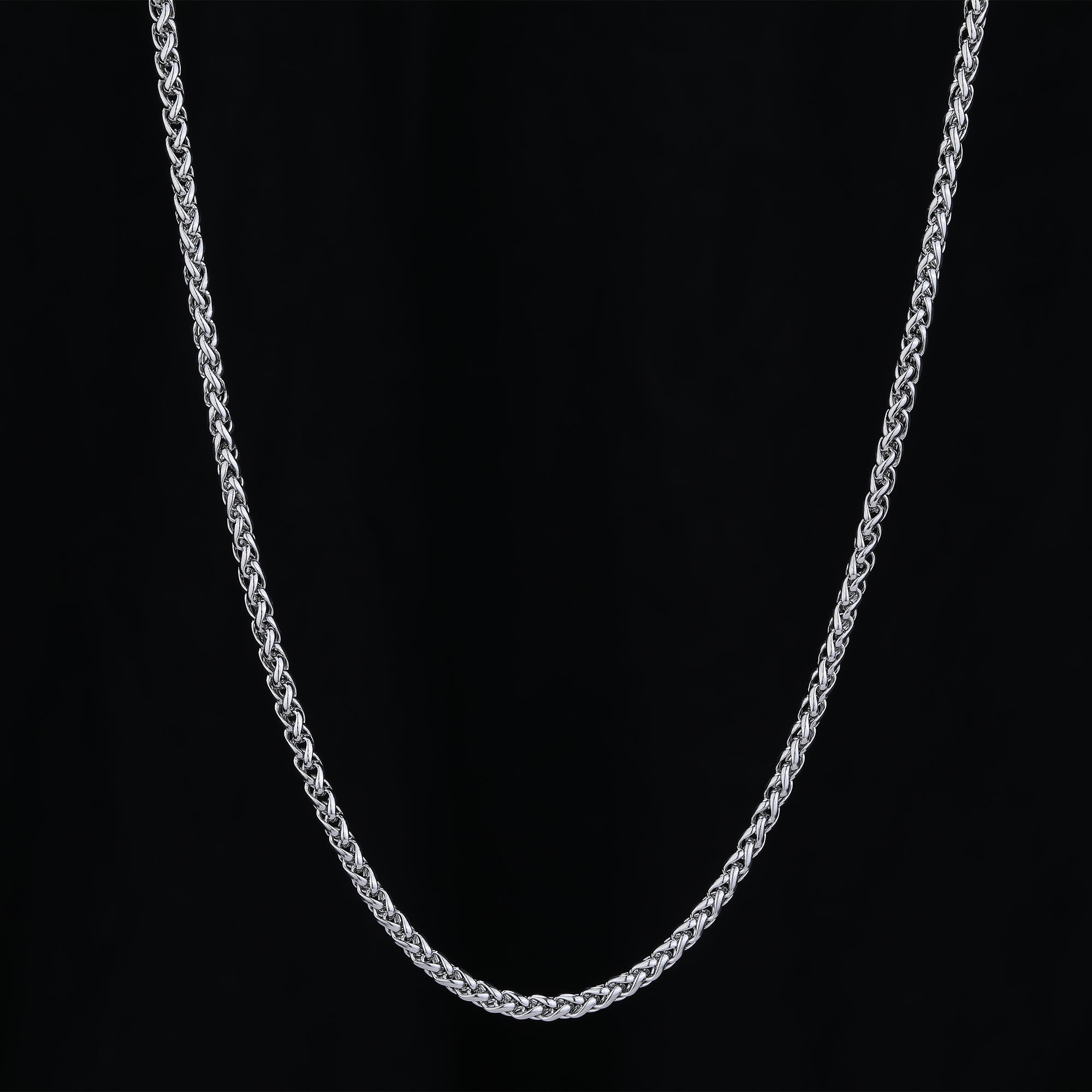 Wheat Chain 3mm - Silver RG152 - rgmntco