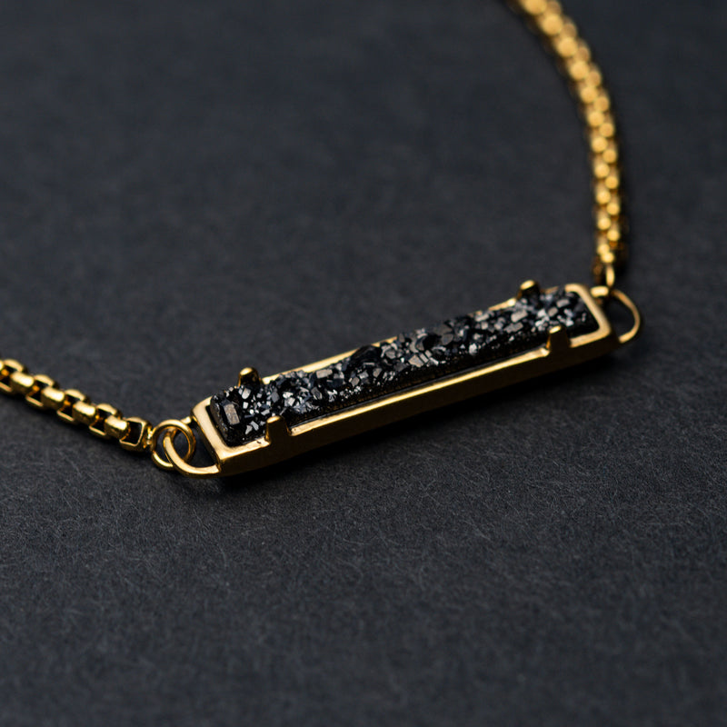 The Black Stone Bracelet For Her RG319