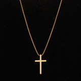 The Bold Cross Pendant - Gold RG160