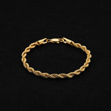 The Rope Bracelet 5mm - Gold RG322