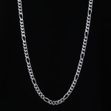 Figaro Link Chain 6mm - Silver RG156