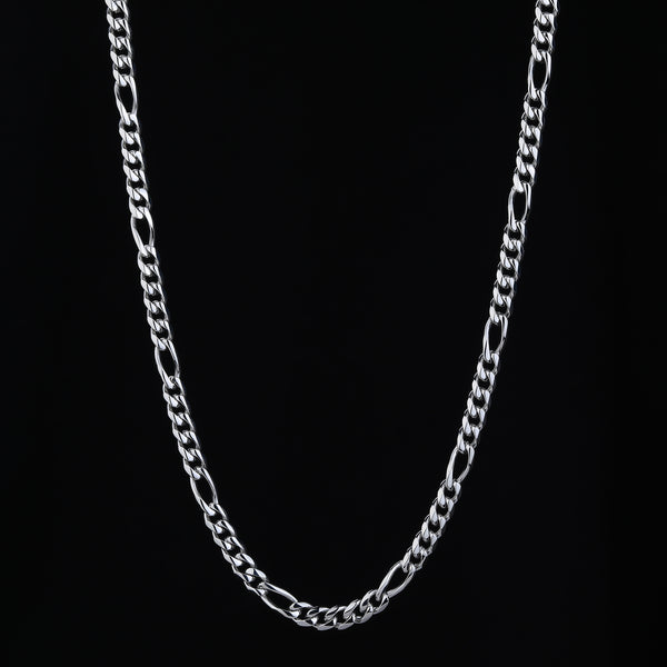 Figaro Link Chain 6mm - Silver RG156