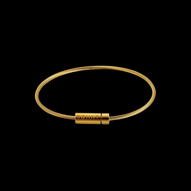 The Screw You Bracelet - Gold RG341