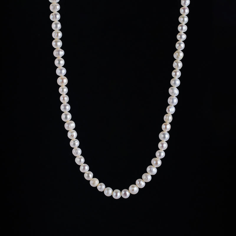 The Flintstone Pearl Necklace - RG145